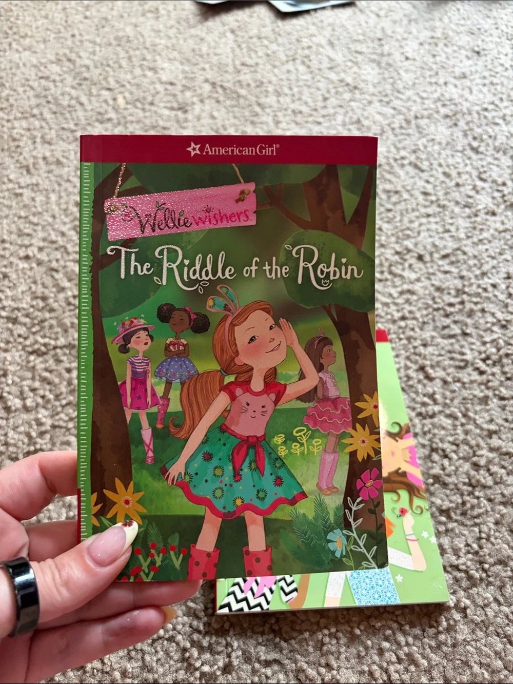 American Girl two illustrated